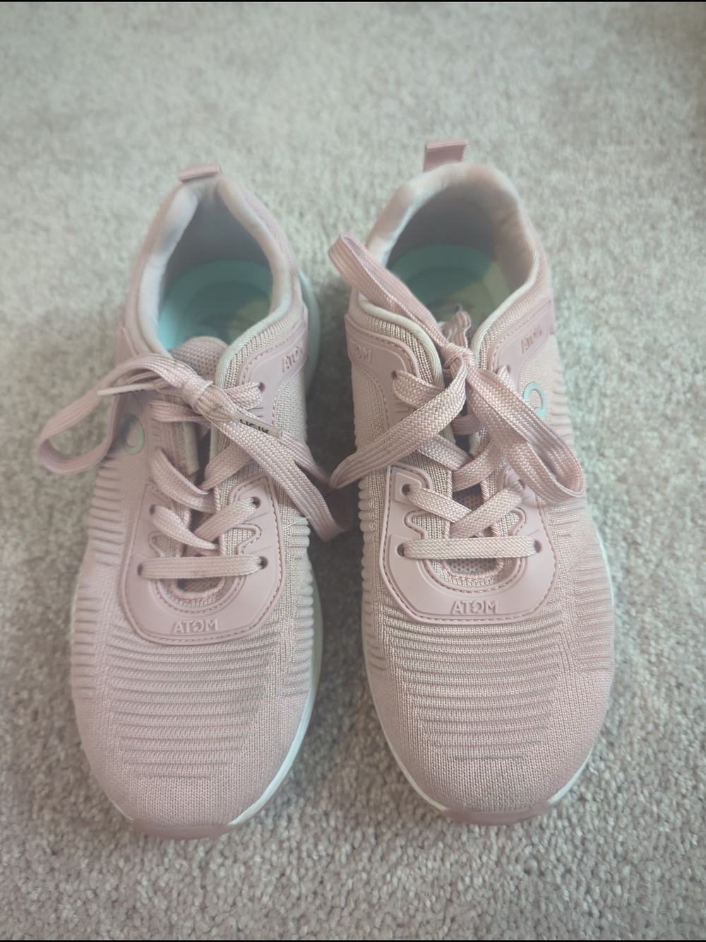 Atoms Women's Athletic Sneakers - Blush Pink